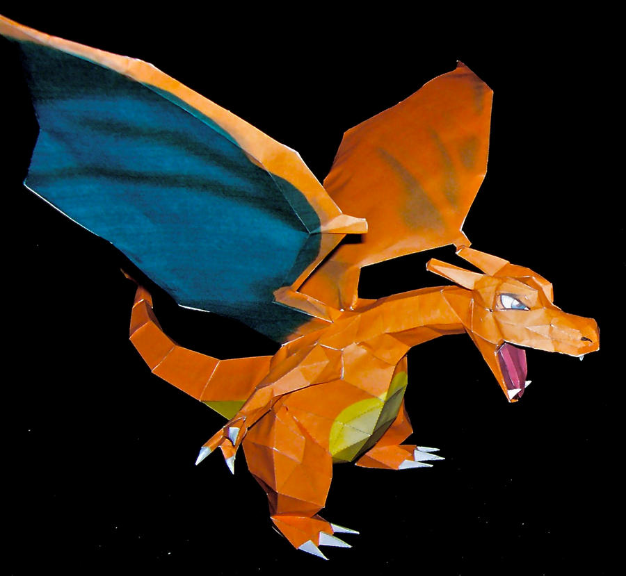 Harizard Craft Charizard Papercraft by KingHyren on DeviantArt