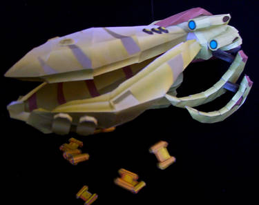 Starcraft Carrier Papercraft