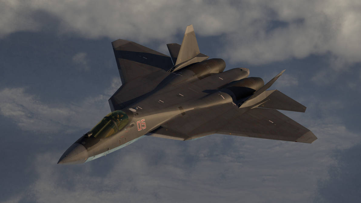 SU-57 Grey #2 by ranger4454 on DeviantArt