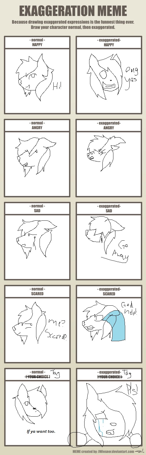 Exaggeration Meme by bravesuperanimator on DeviantArt