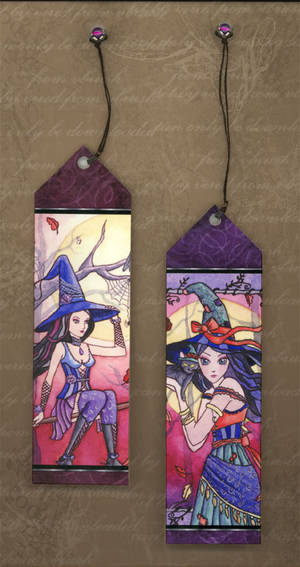 Witch Bookmarks with Beads