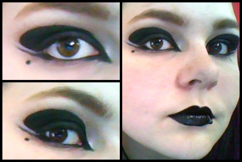 Mysterious Black Make Up