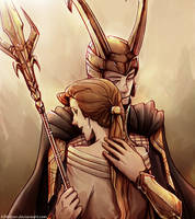 Frigga and Loki