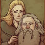 Legolas and old Gimli-asdfghjklqwert