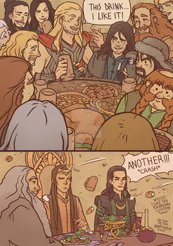 Thor-The Hobbit: a bunch of unexpected guests