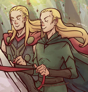 Thor-The Hobbit: Pretty Princesses