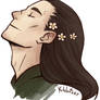 Random flowers on a random Loki