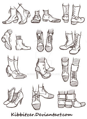 Shoes Reference Sheet