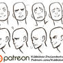 Facial Expressions reference sheet