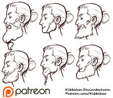 Beards reference sheet