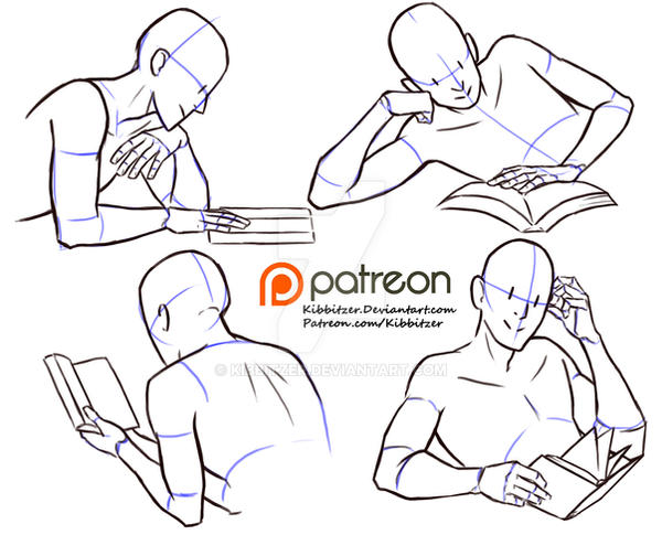 People Reading Reference Reading reference sheet by Kibbitzer on DeviantArt