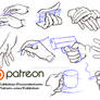 Hands reference sheet 6