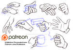 picture Holding Gun Reference Drawing holding gun reference sheet by
