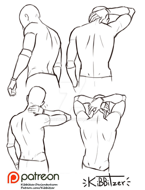 Character Reference Step Back Back reference sheet by Kibbitzer on DeviantArt
