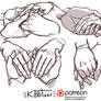 Hands reference sheet 12