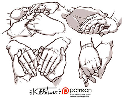 Hands reference sheet 12