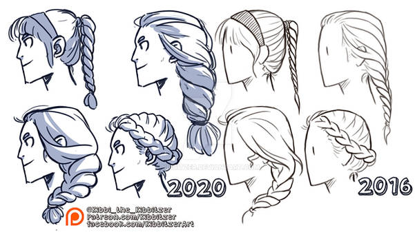 Braids reference sheet -PREVIEW-
