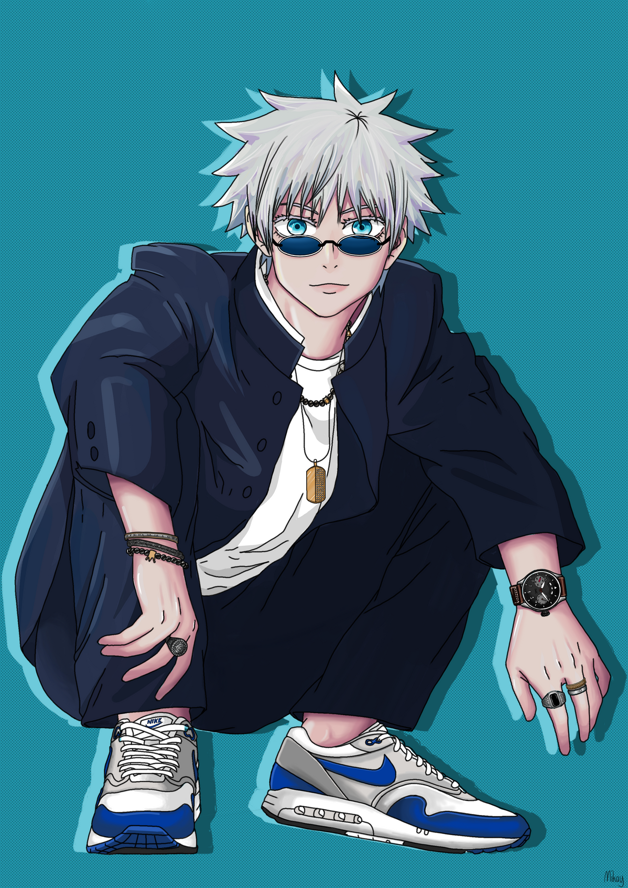 Gojo Eye Rizz Satoru Gojo Rizz by imWonderxWoman on DeviantArt