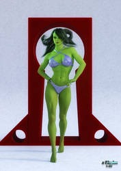 She-hulk swimsuit addition