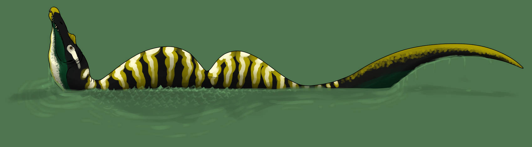 Ichthyovenator Bellowing by StygimolochSpinifer