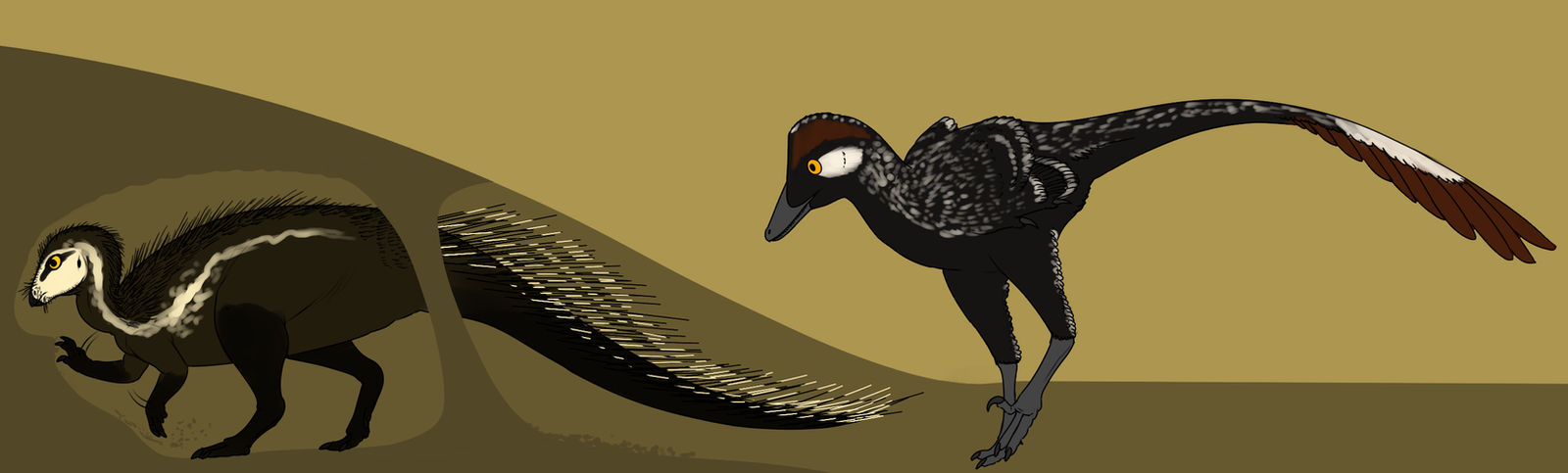 Quilled Oryctodromeus by StygimolochSpinifer