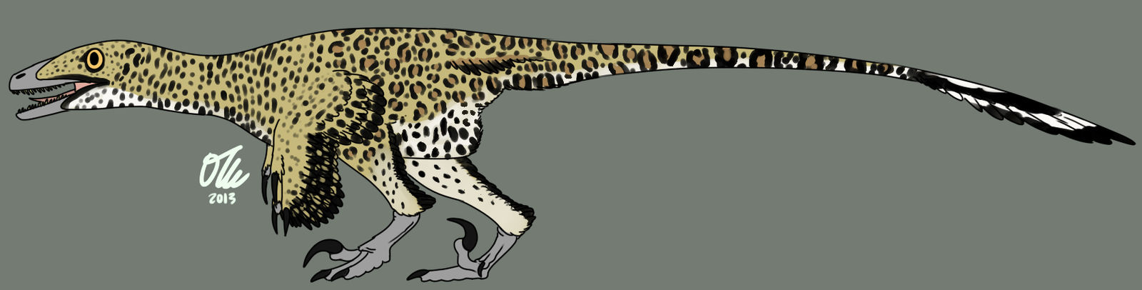 Leopard Deinonychus