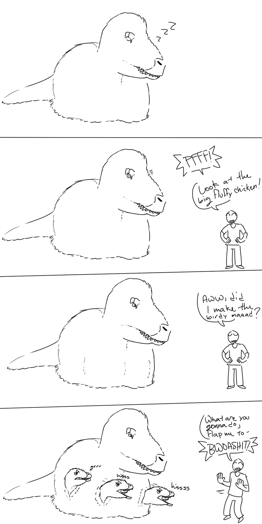 Floofi Rex Poofy Rex by StygimolochSpinifer on DeviantArt