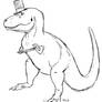 Tap-dancing T. rex