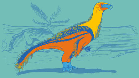 31 Day Palette Challenge - Lingyuanosaurus