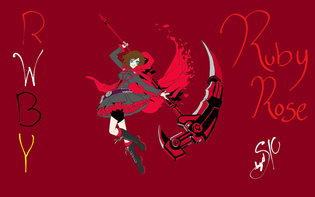 Ruby Rose Color by Sharkygold10 on DeviantArt