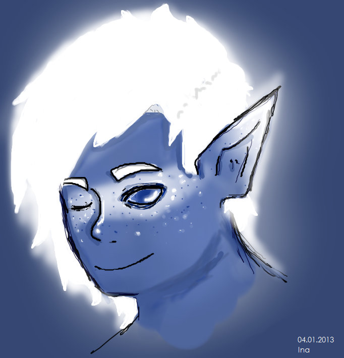 Blue Elf - character idea