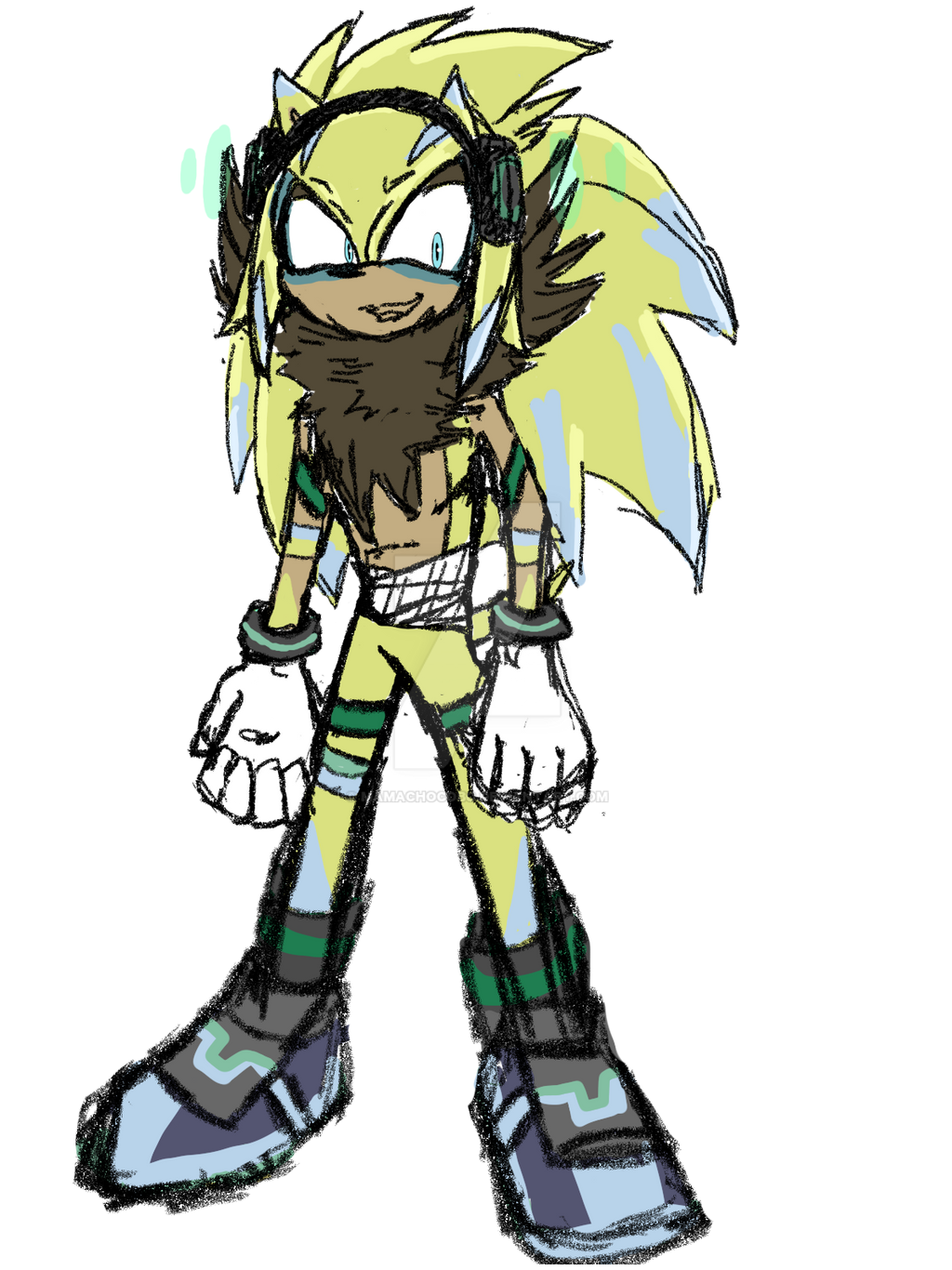 Male Sonic Oc Idea by MamaChocobo on DeviantArt