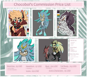 Commission Prices