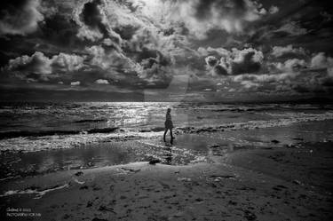 Harlech beach Eryri North Wales -