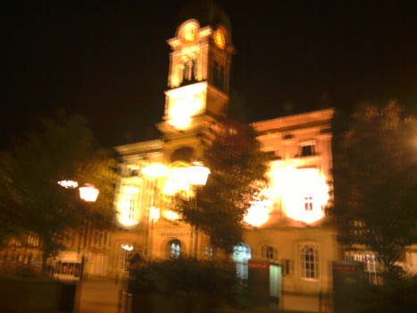 Clock Tower at Night