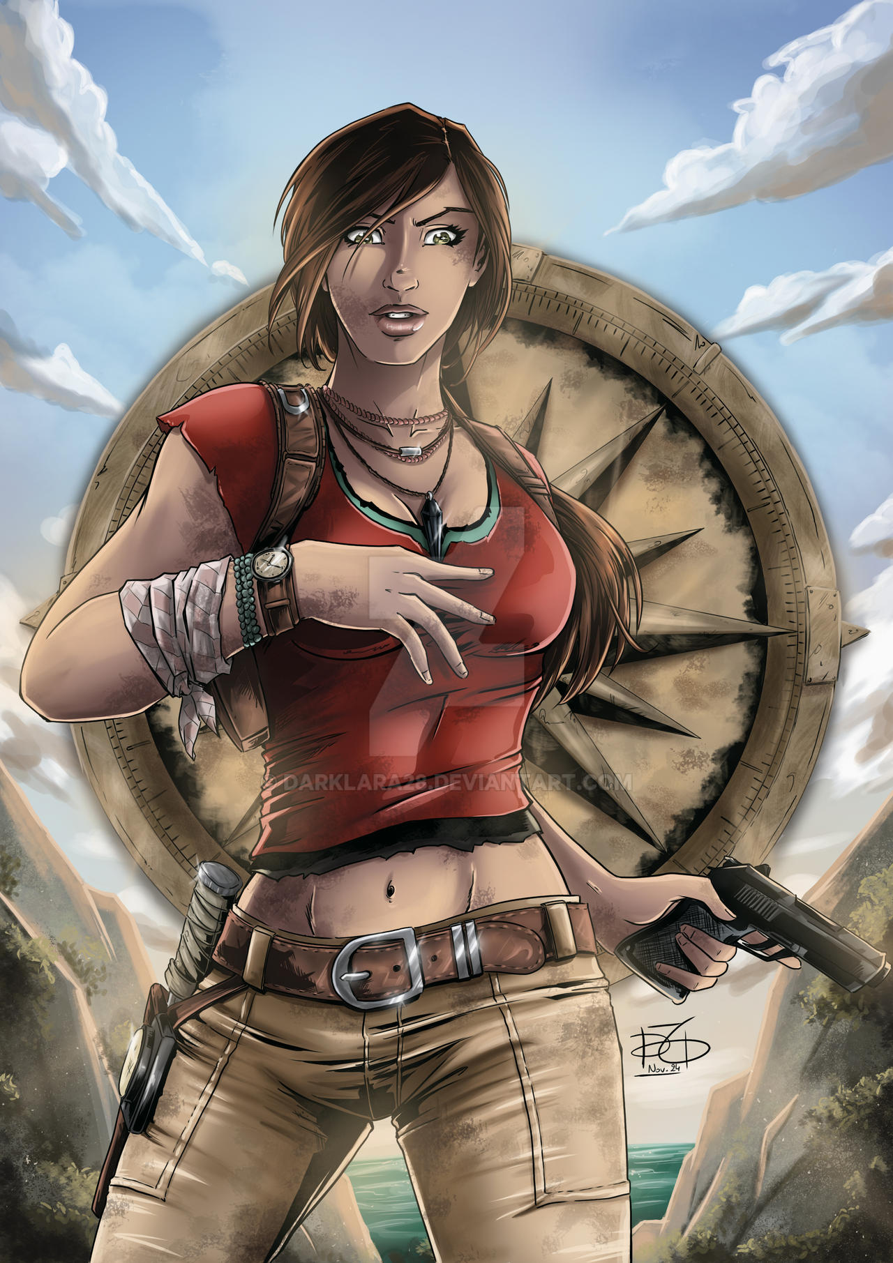 Uncharted Chloe Frazer By DarkLara28 On DeviantArt uncharted-chloe-frazer-by-darklara28-on-deviantart