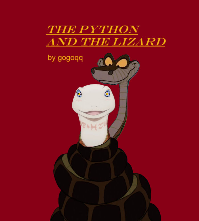 Python Tool Lizard The python and the lizard poster by gogoqq on DeviantArt