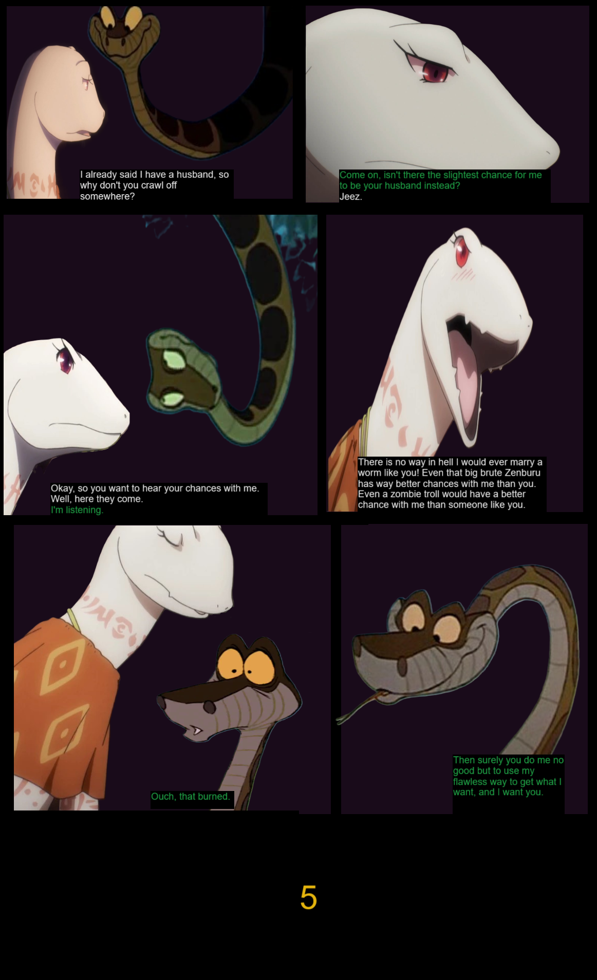Python Tool Lizard The python and the lizard part 5 by gogoqq on DeviantArt