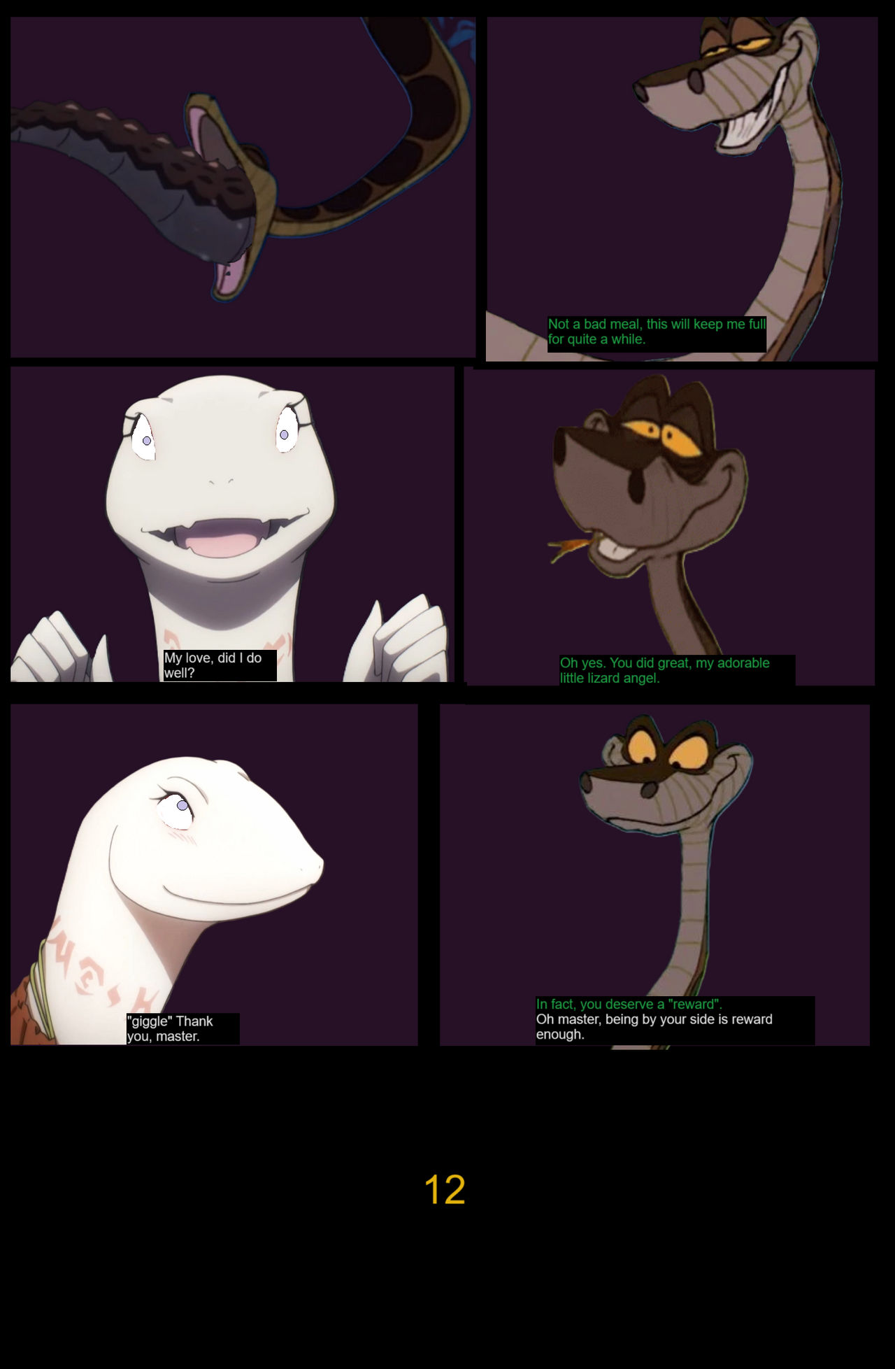 Python Transformation Deviantart The python and the lizard part 12 by gogoqq on DeviantArt