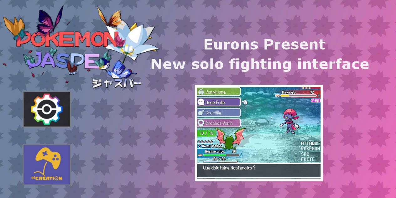 Pokemon, interface battle custom by Eurons on DeviantArt