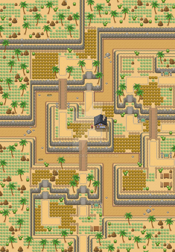 Map Pokemon : Route-5 for new fangame by Eurons on DeviantArt