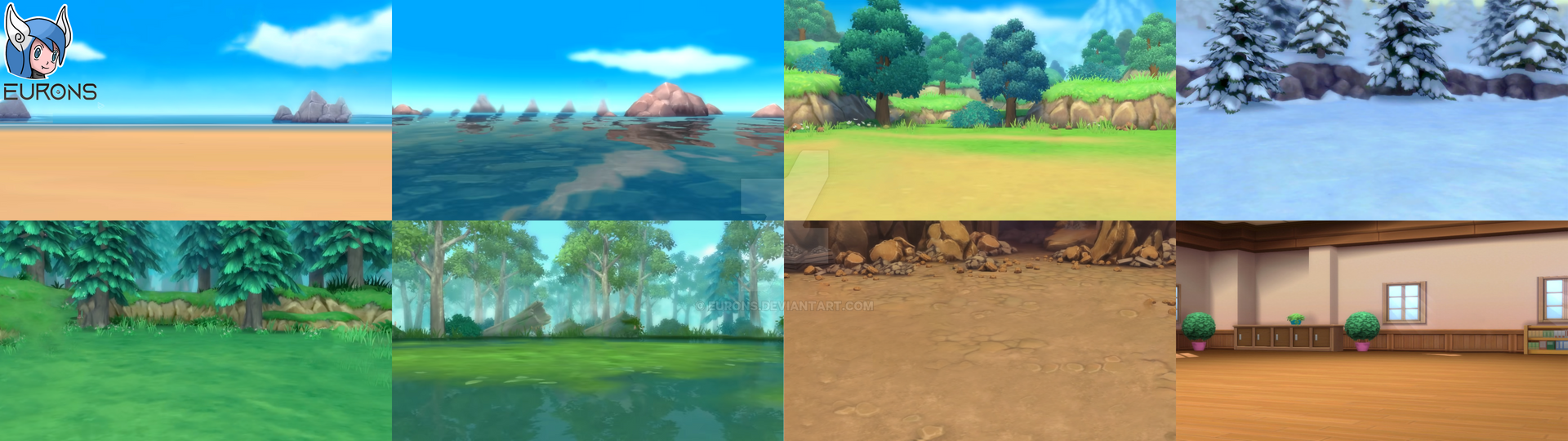 Battle Background Pokemon BDSP by Eurons on DeviantArt