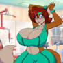 Jackie at the Gym