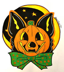 Beistle Style Jackal Lantern