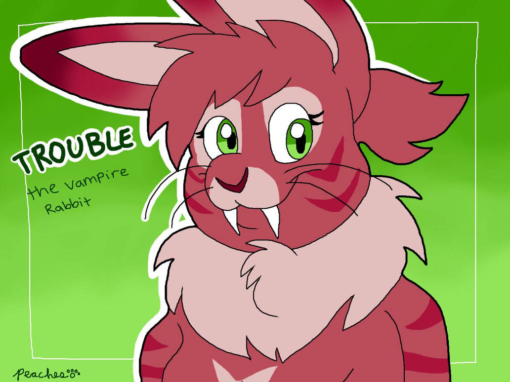 LocalPeaches Bestiary: Trouble the Vampire Rabbit by LocalPeaches on ...