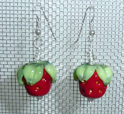 Strawberry Earrings