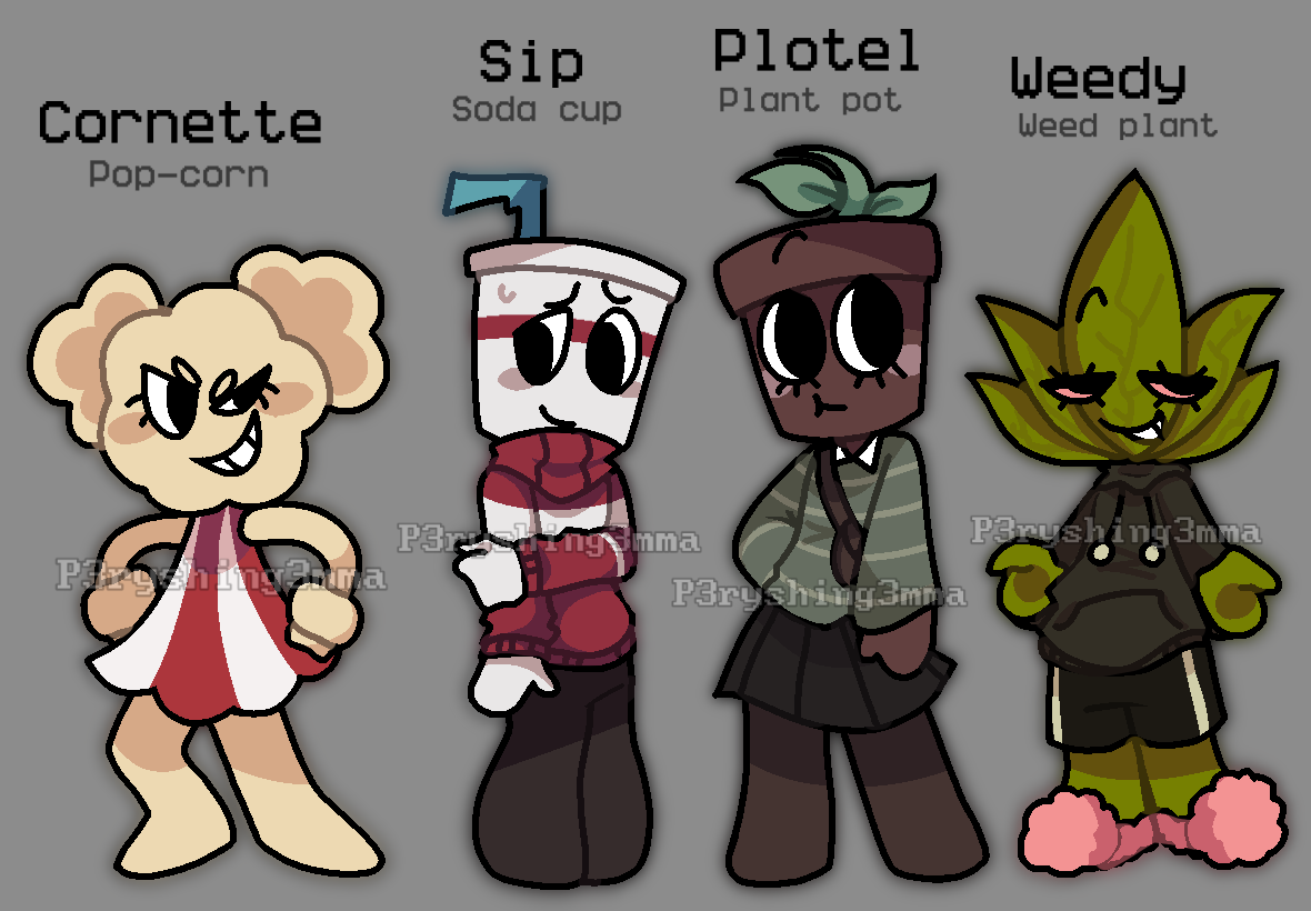 Dw Raspberry Oc Dandy world oc #4 by p3ryshingL0ve on DeviantArt