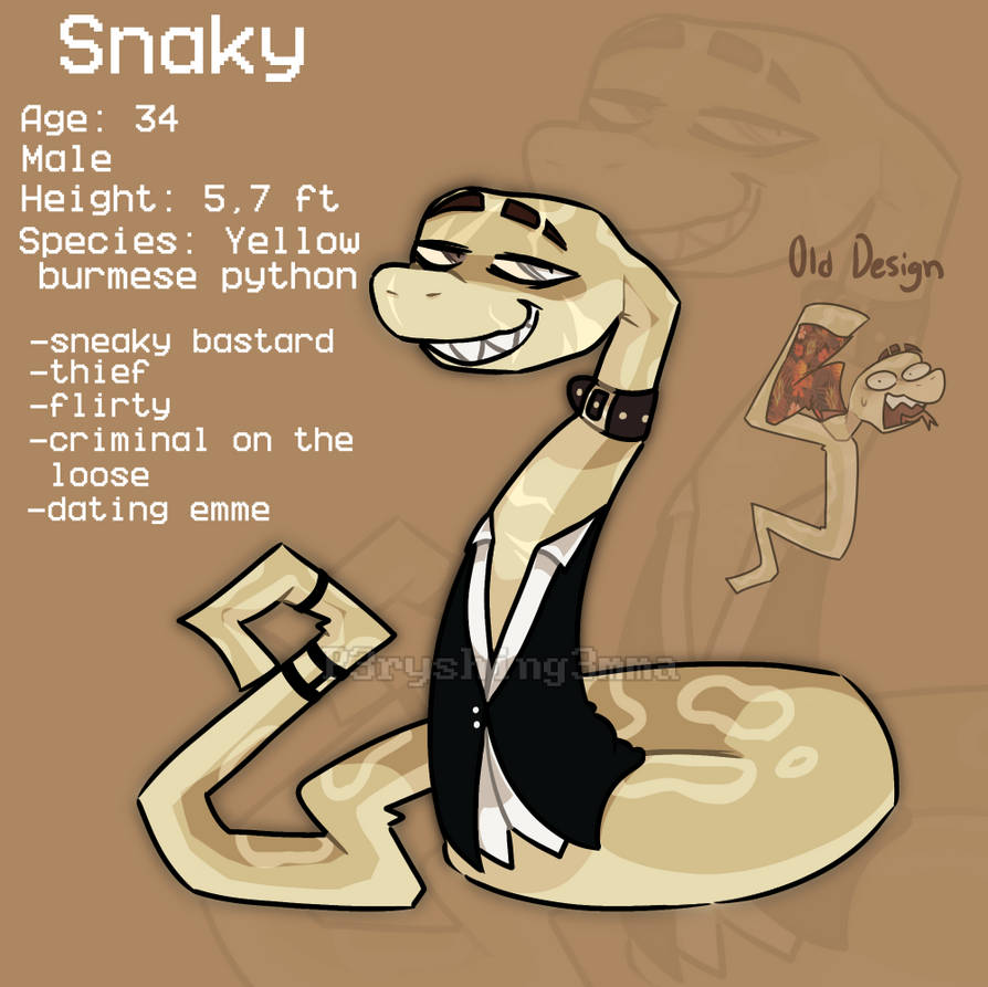New snaky! by p3ryshingL0ve on DeviantArt