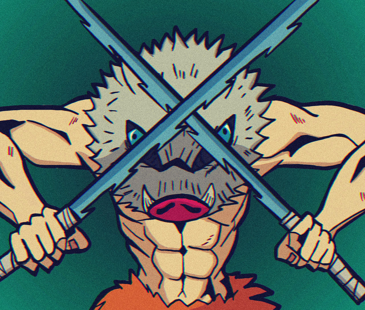 Inosuke Battle Ready! by SkullLeaderA1 on DeviantArt