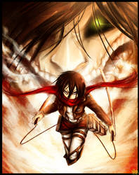 ($20) I'll Never Leave you: Attack on Titan